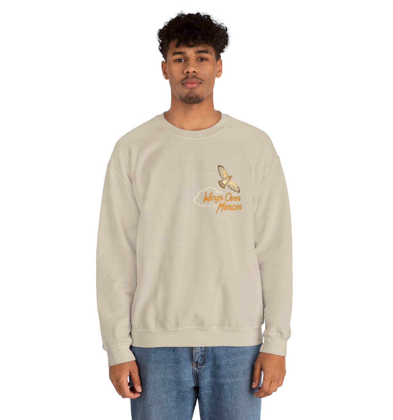 Wings Over Mercer Crewneck Sweatshirt