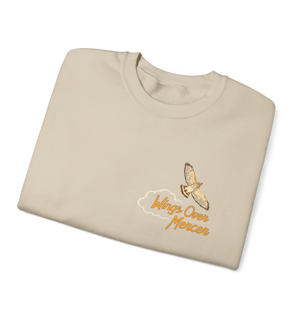 Wings Over Mercer Crewneck Sweatshirt