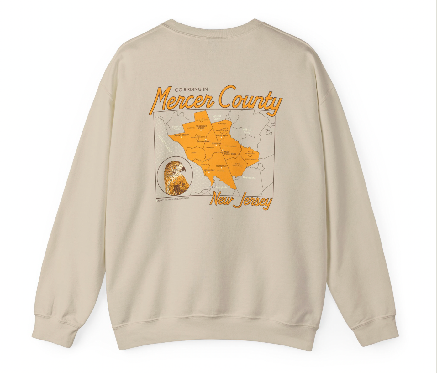 Wings Over Mercer Crewneck Sweatshirt