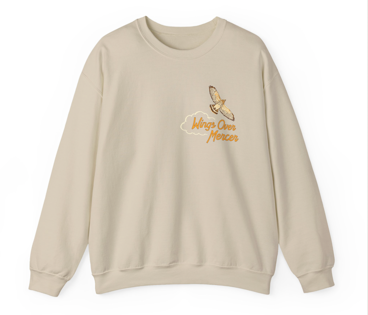 Wings Over Mercer Crewneck Sweatshirt